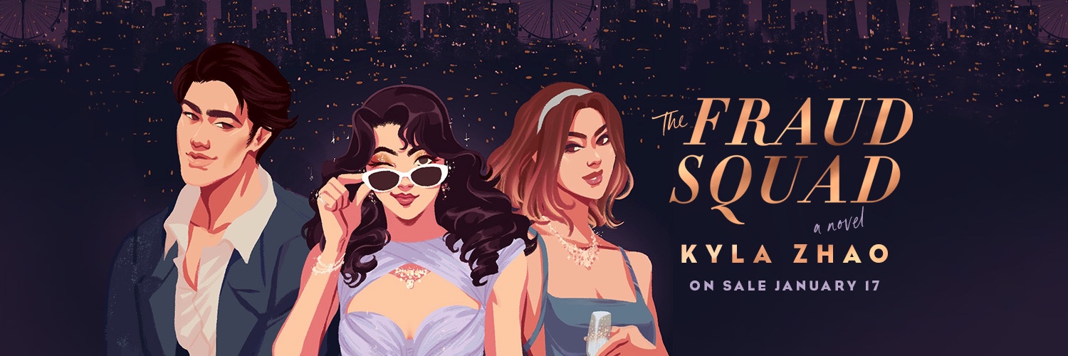 The Fraud Squad by Kyla Zhao Banner